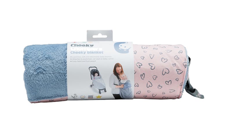 Cheeky Chompers Baby Travel Blanket - Made with Love