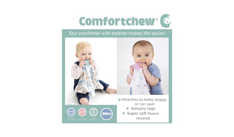 Cheeky Chompers Comforter with Teether - Botanical Bloom Comfortchew