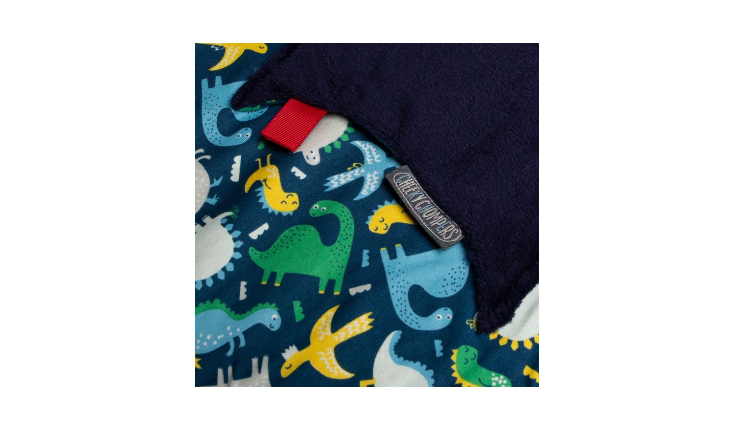Cheeky Chompers Baby Travel Blanket - Baby Dino