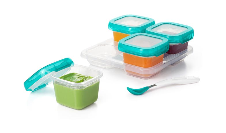 OXO Tot 6oz Baby Blocks Plastic Freezer Storage Containers