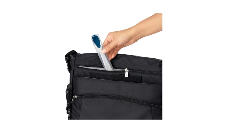 OXO Tot On-the-Go Feeding Spoon - Navy