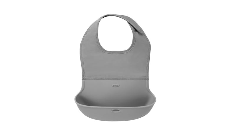 OXO Tot Roll-Up Bib - Grey