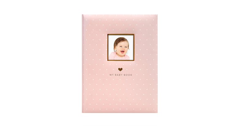 Pearhead Sweet Welcome Babybook - Pink