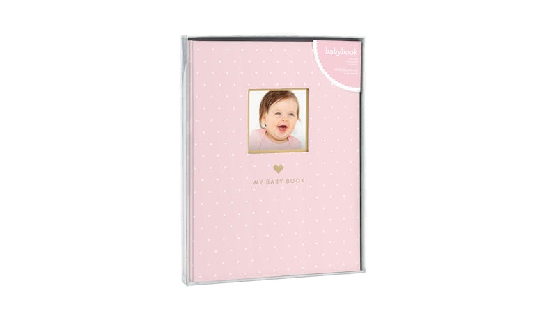 Pearhead Sweet Welcome Babybook - Pink