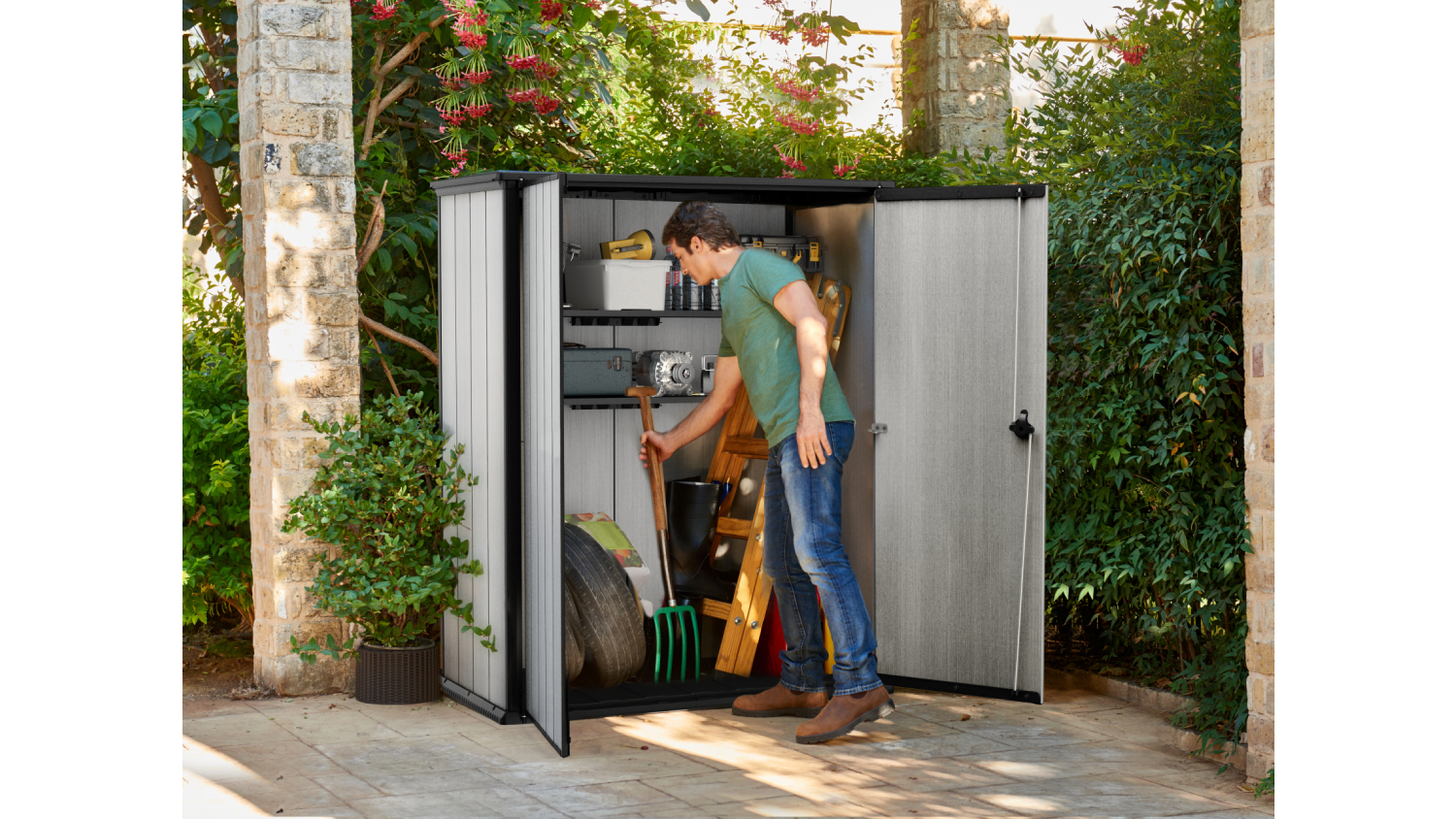 Keter High Store Plus Shed Harvey Norman New Zealand