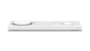 Belkin Boost Up Charge Pro 15W 3-in-1 Wireless Charging Pad with MagSafe - White