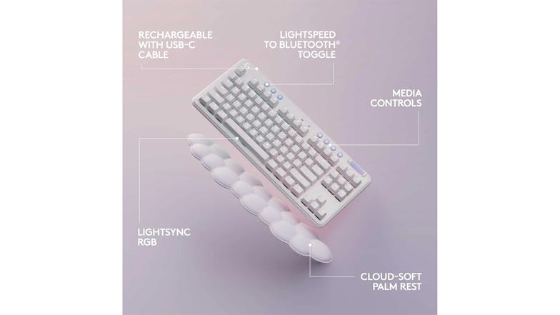 Logitech G715 TKL Wireless Gaming Keyboard - Tactile