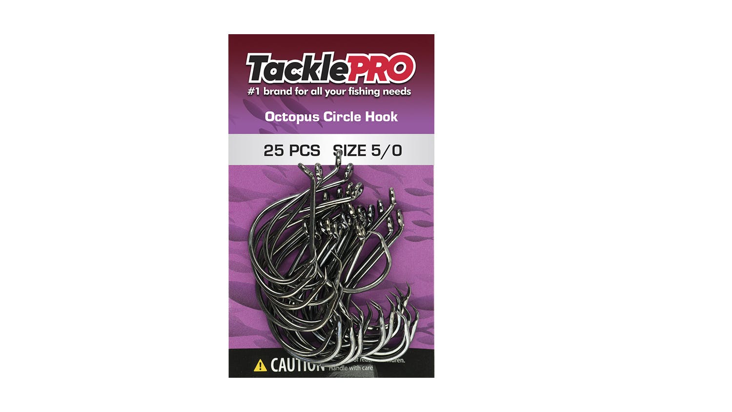 TacklePro Octopus Circle Hook 5/0 - 25 Piece