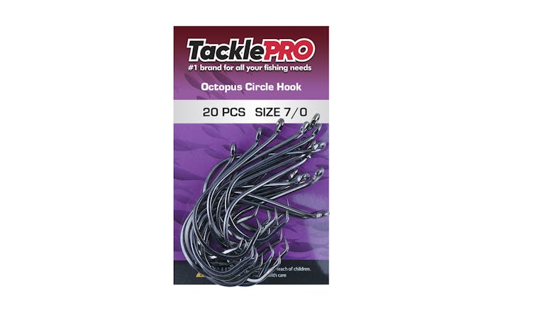 TacklePro Octopus Circle Hook 7/0 - 20 Piece