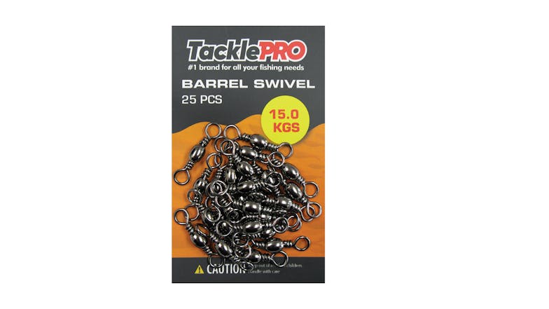 TacklePro Barrel Swivel 15kg - 25 Piece