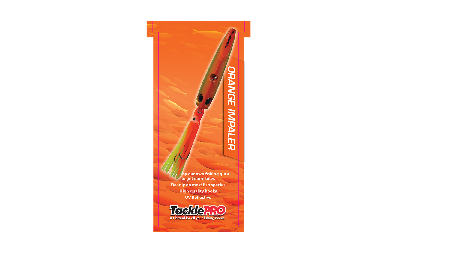 TacklePro Inchiku Lure 100gm - Orange Impaler