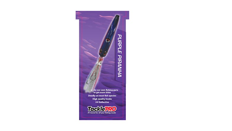 TacklePro Inchiku Lure 40gm - Purple Piranha