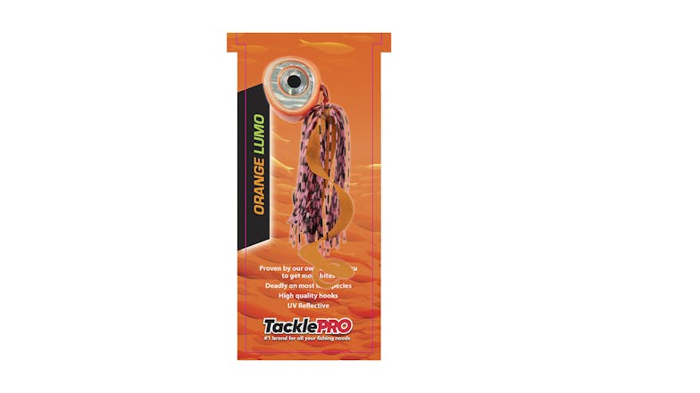 TacklePro Kabura Lure 60gm - Orange Lumo