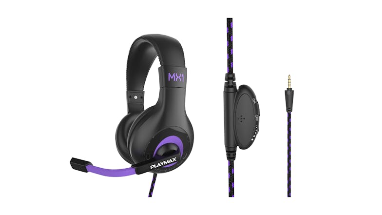 Playmax MX1 Headset - Purple