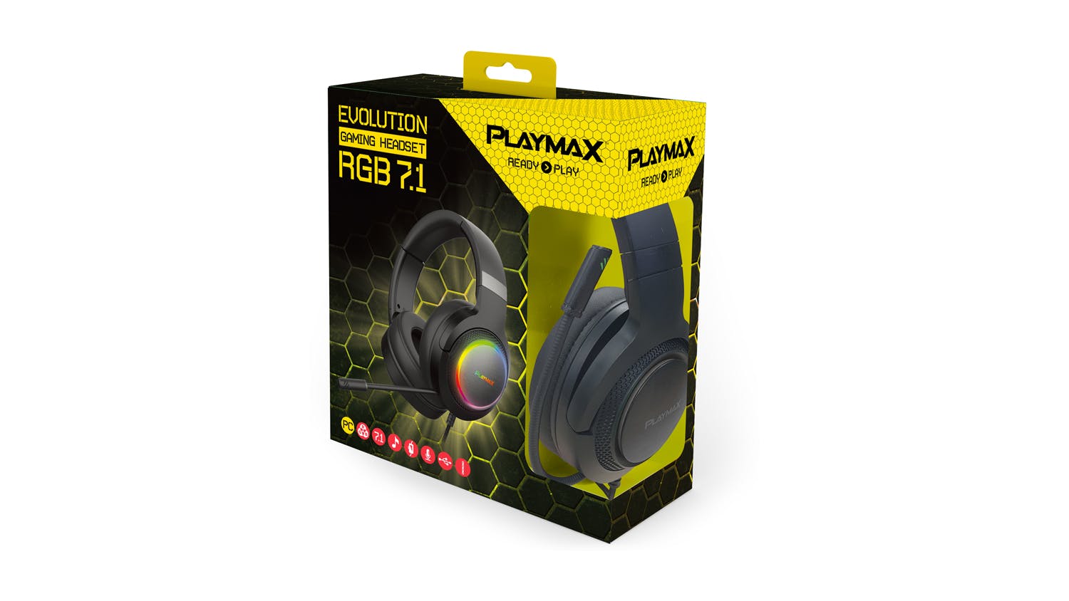 Playmax Evolution RGB Headset - PC