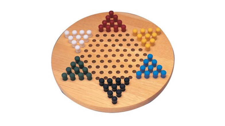 Puzzle & Game Chinese Checkers Wood