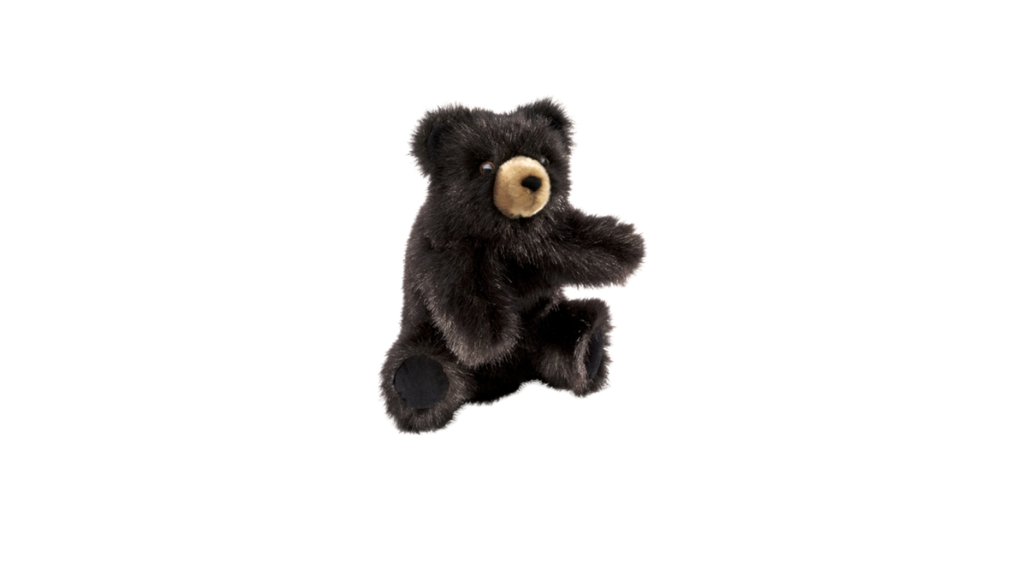 Folkmanis Baby Black Bear Puppet