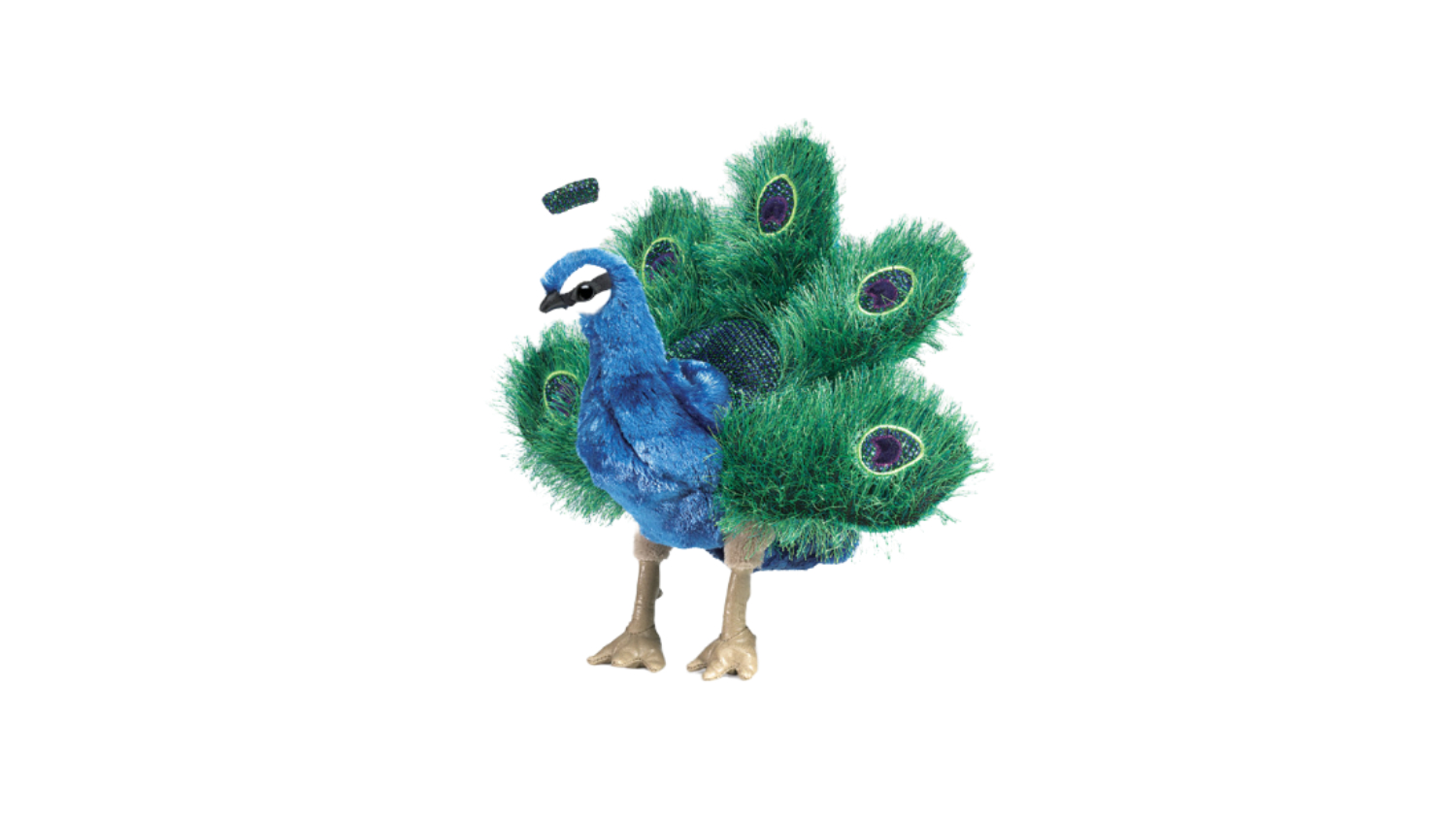 Folkmanis Small Peacock Puppet