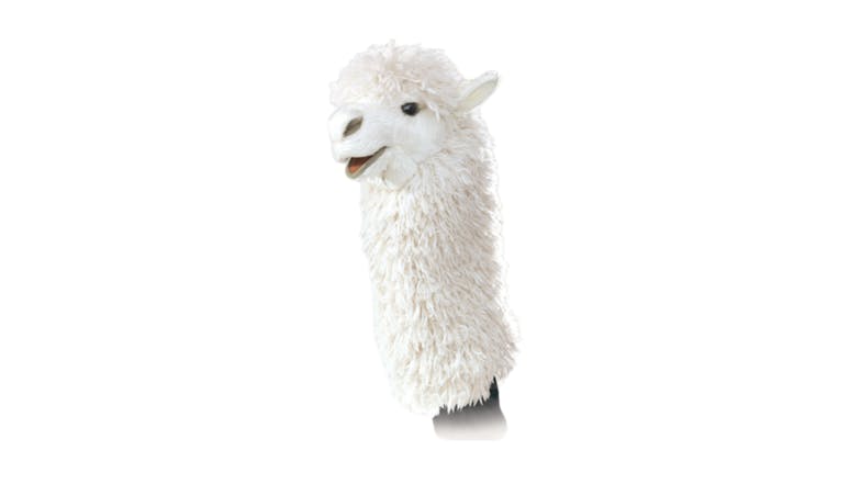 Folkmanis Alpaca Stage Puppet