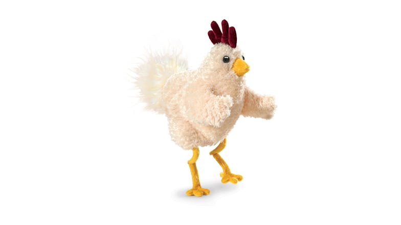 Folkmanis Funky Chicken Hand Puppet