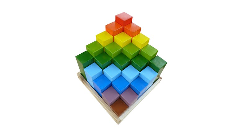 Qtoys Rainbow Engineering Blocks