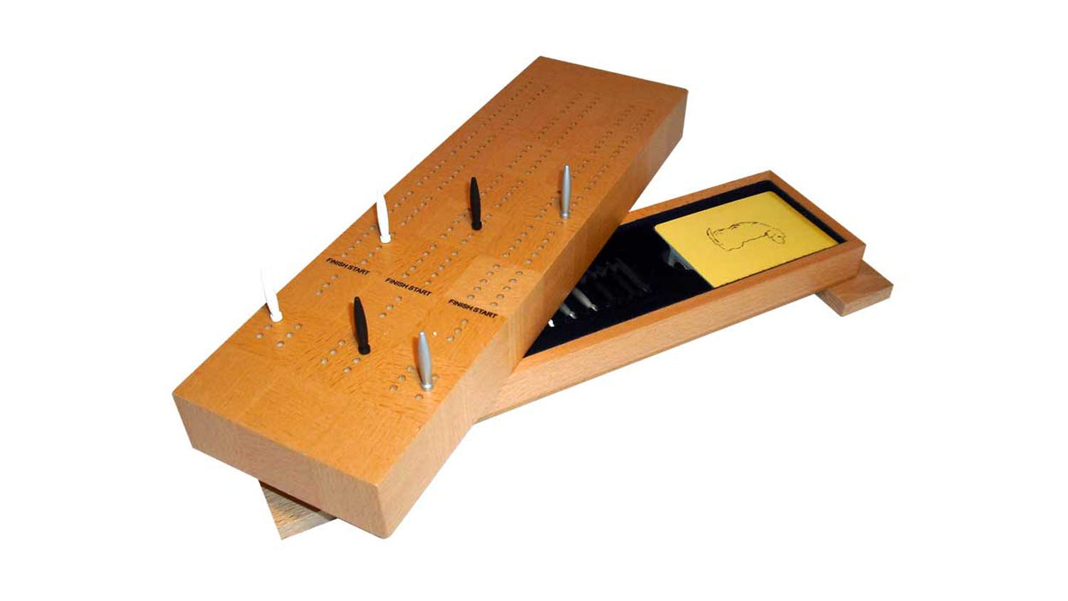 Dal Rossi Deluxe Cribbage Case with Cards