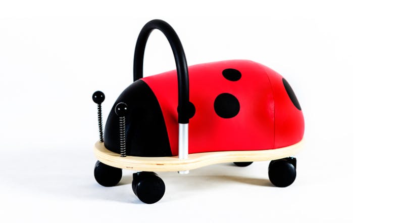 Ladybug Plush Wheely Bug Small