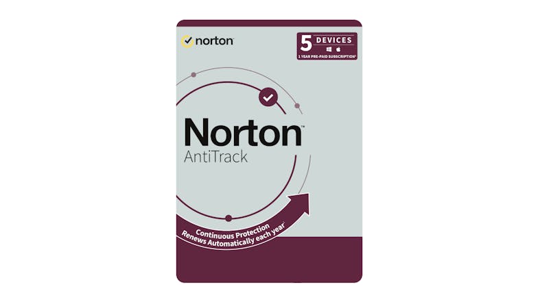 Norton AntiTrack Device Security - 5 Devices 12 Months