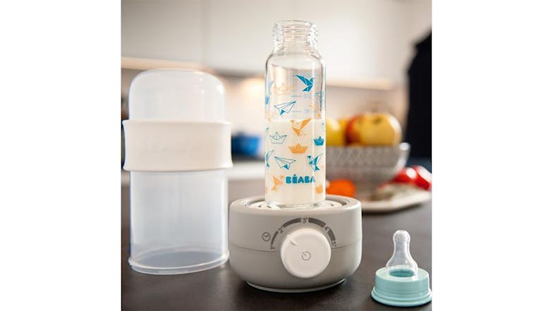 Beaba Baby Milk Second Bottle Warmer - Grey