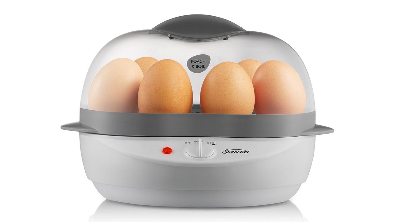 Cooks Professional Multi-functional Electric Egg Cooker, Boil or Poach