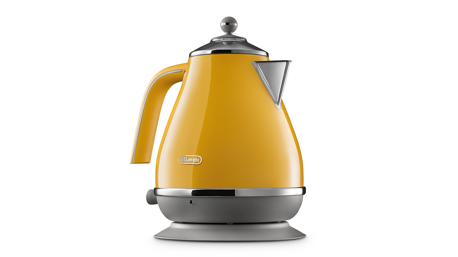 DeLonghi Icona Capitals 1.7L Kettle New York Yellow Harvey Norman