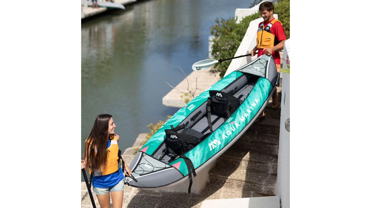 Aqua Marina Laxo-320 Inflatable Kayak - 2 Person