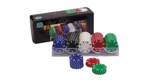 Puzzle & Game Poker Chip - 100 Piece