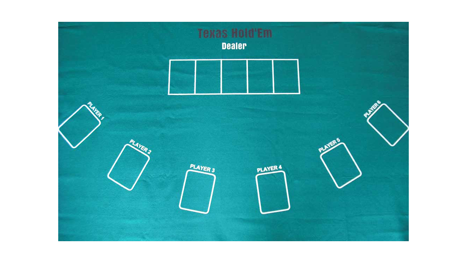 Puzzle & Game Texas Holdem 72" Mat