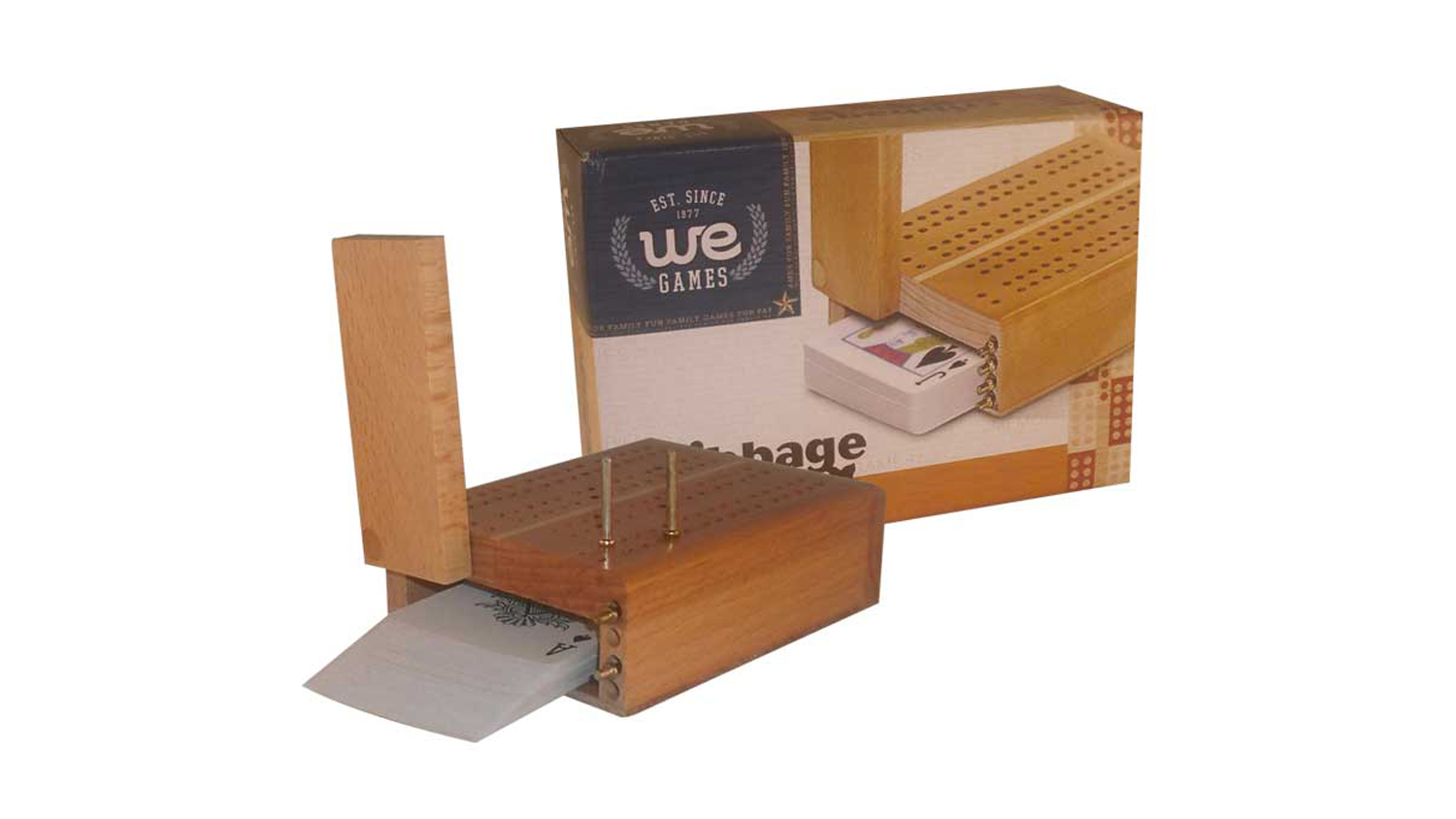 Dal Rossi Travel Cribbage With Cards