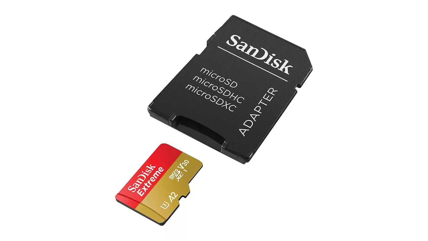 SanDisk Extreme Micro SDXC Card with Adapter - 64GB