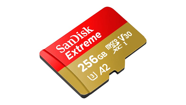 SanDisk Extreme Micro SDXC Card with Adapter - 256GB