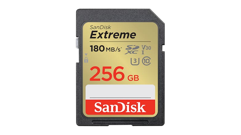 SanDisk Extreme SDXC Card - 256GB