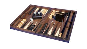 Dal Rossi Italy 15" Backgammon Set - Walnut