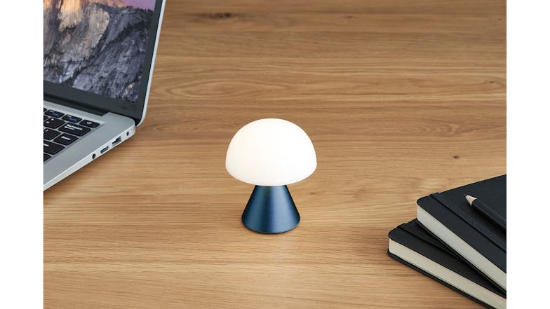 Lexon Mina Mini LED Lamp - Dark Blue