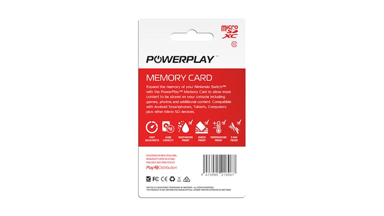 Powerplay Switch Memory Card 64GB