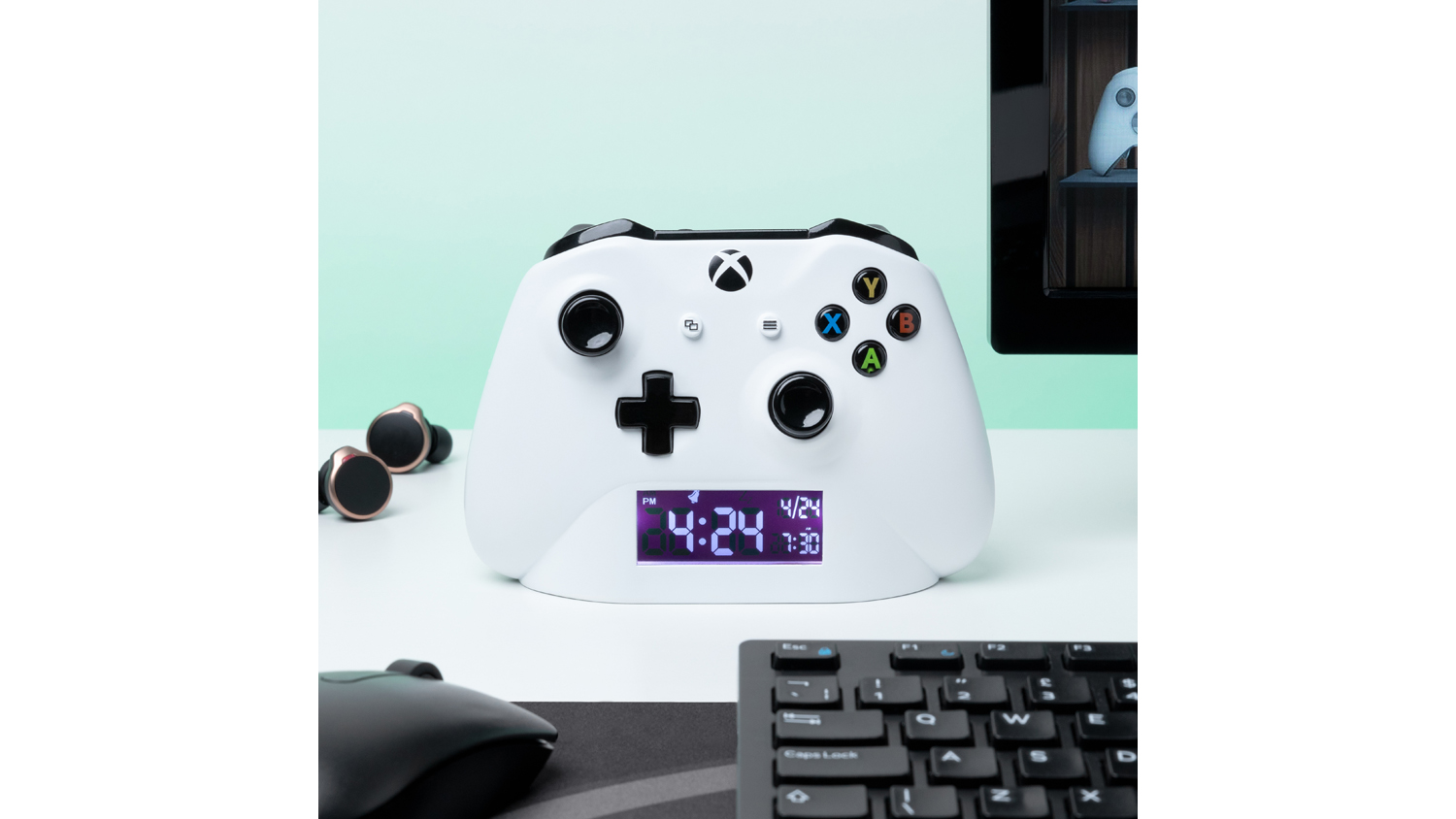 Paladone Xbox Alarm Clock White Harvey Norman New Zealand