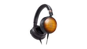 Audio Technica ATHWP900 Portable Over-Ear Wooden Headphones