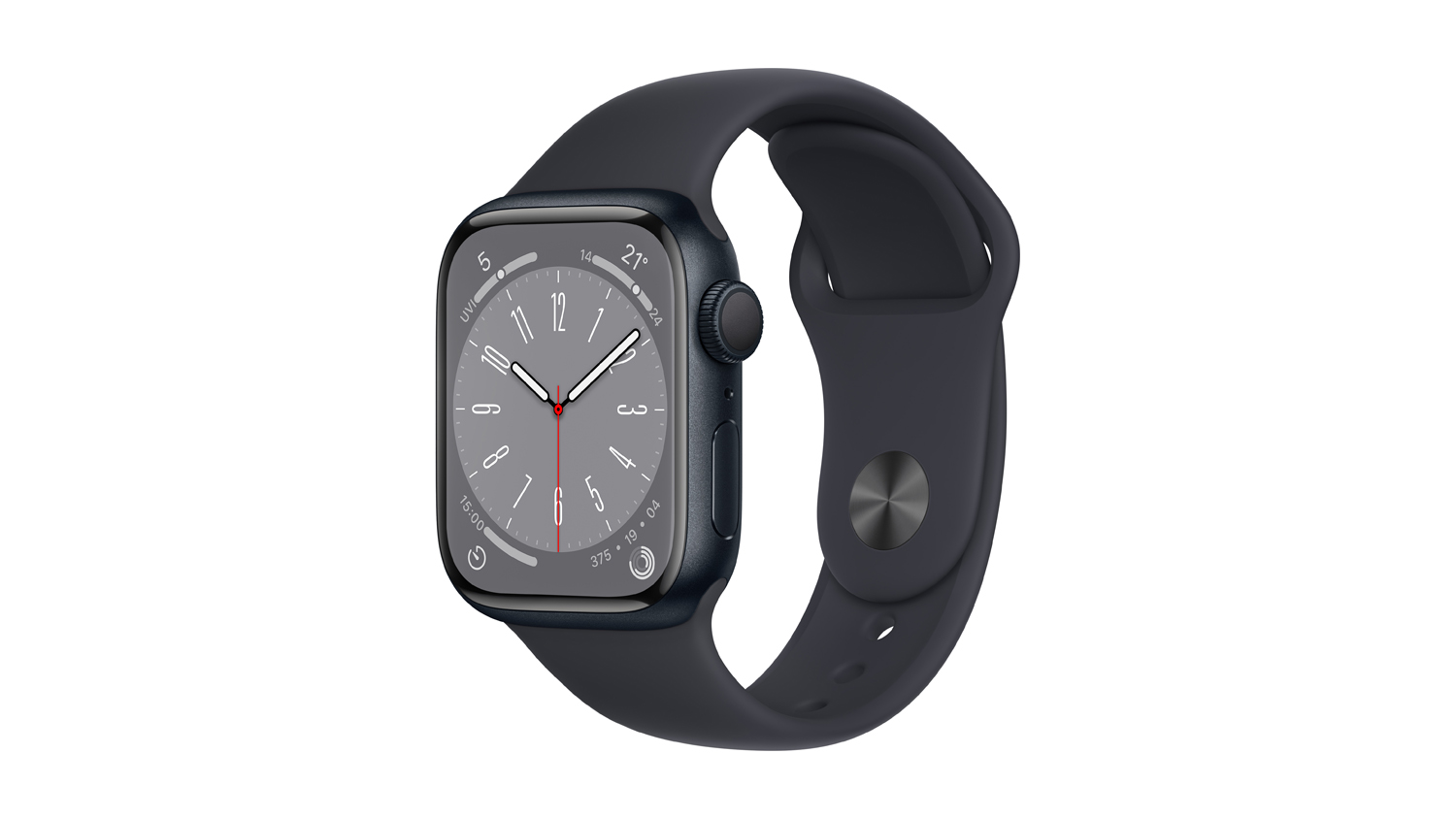 Apple Watch Series 8 (GPS) 41mm Midnight Aluminium Case with