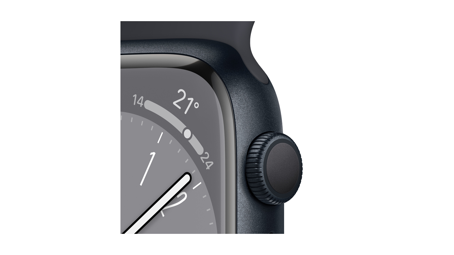 Apple Watch Series 8 - Midnight Aluminium Case with Midnight Sport