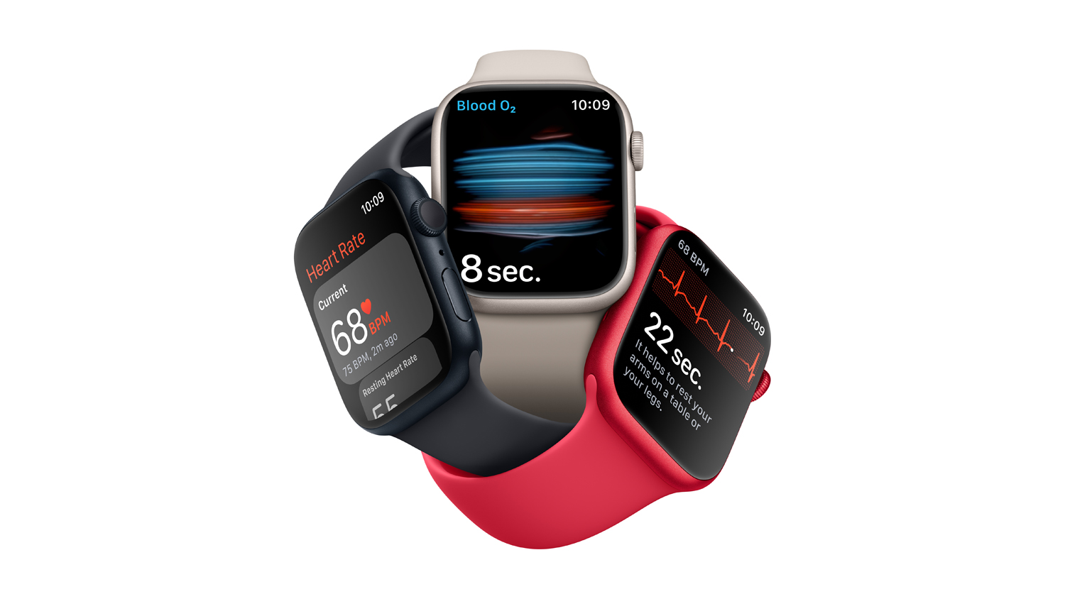 Apple Watch Series 8 (GPS) 45mm (PRODUCT)RED Aluminium Case with