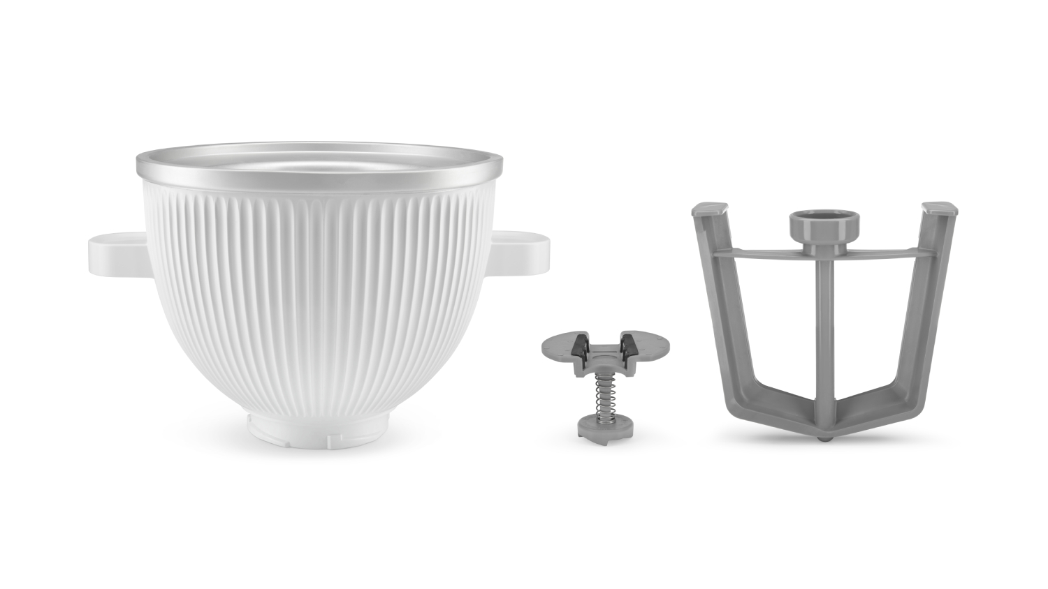 KitchenAid 1.9L Ice Cream Bowl Attachment for Stand Mixer - White (5KSMICM)