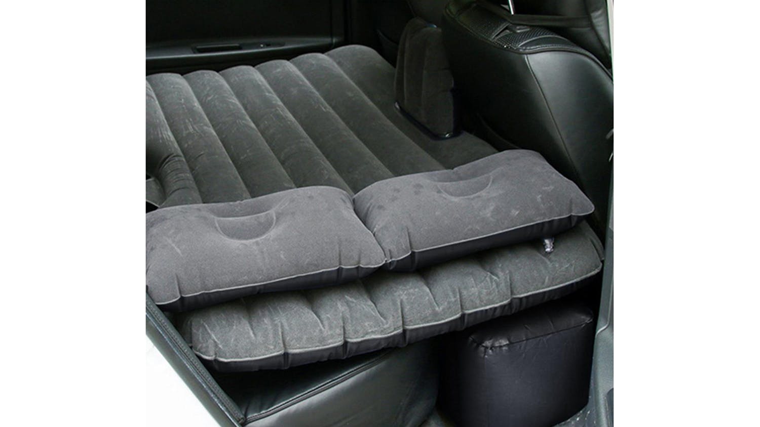 Soga Inflatable Car Mattress Air Bed - Beige