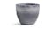 Soga 32cm Round Resin Planter - Weathered Grey