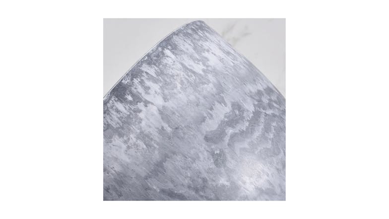 Soga 32cm Round Resin Planter - Weathered Grey